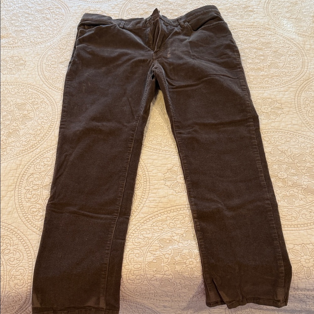 Jos. A. Bank 1905 Brown Corduroy Pants Men’s 38x32 Tailored Fit
